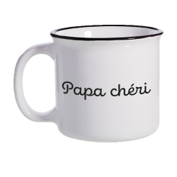 TIMBALE CÉRAMIQUE - PAPA CHÉRI