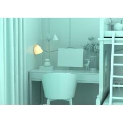 WILD LIGHT - LA VEILLEUSE MULTICOLOR MURALE