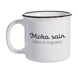 TIMBALE CÉRAMIQUE - MOKA SAIN
