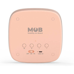 BILLY CLOCK BY MOB - REVEIL & VEILLEUSE LAPIN POUR ENFANTS - ROSE