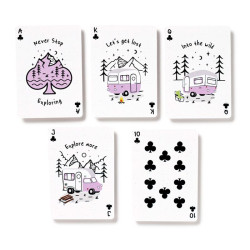 WILDWOOD - JEU DE CARTES TRADITIONNEL - CAMPING