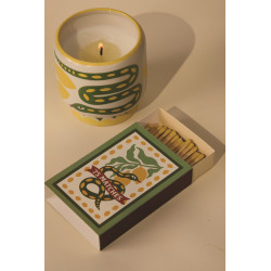 PADDYWAX - BOUGIE PARFUMÉE EN CÉRAMIQUE - A DOPO! SERPENT