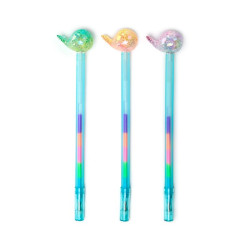 STYLO ENCRE ARC-EN-CIEL - BALEINE - HOLOGRAPHIQUE ROSE GOLD