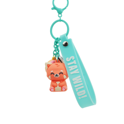 MR WONDERFUL - PORTE-CLÉS - PANDA ROUX - STAY WILD!