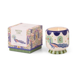 PADDYWAX - BOUGIE PARFUMÉE EN CÉRAMIQUE - A DOPO! PEACOCK - MISTED LIME