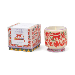 PADDYWAX - BOUGIE PARFUMÉE EN CÉRAMIQUE - A DOPO! JUNGLE - COCONUT & AMBER