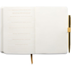 DESIGNWORKS INK - JOURNAL DE GRATITUDE AVEC STYLO - YOU ARE EXACTLY WHERE YOU NEED TO BE