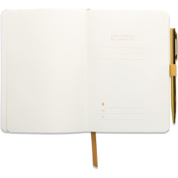 DESIGNWORKS INK - JOURNAL DE GRATITUDE AVEC STYLO - YOU ARE EXACTLY WHERE YOU NEED TO BE
