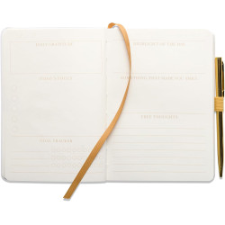 DESIGNWORKS INK - JOURNAL DE GRATITUDE AVEC STYLO - YOU ARE EXACTLY WHERE YOU NEED TO BE