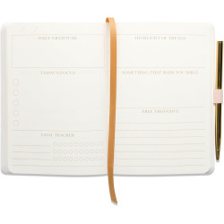 DESIGNWORKS INK - JOURNAL DE GRATITUDE AVEC STYLO - PAUSE