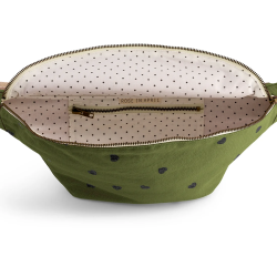 ROSE IN APRIL - SAC BANANE - CŒUR KAKI