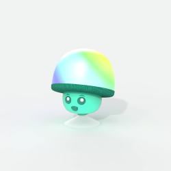 MOB - ENCEINTE BLUETOOTH LUMINEUSE - MEGA MUSH VERT