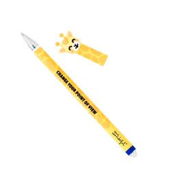 MR WONDERFUL - STYLO EFFAÇABLE BO-BO - GIRAFE - CHANGE YOUR POINT OF VIEW