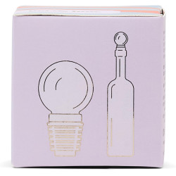 HERE’S HOW - BOUCHON DE BOUTEILLE EN VERRE - THE MOONY - LILA