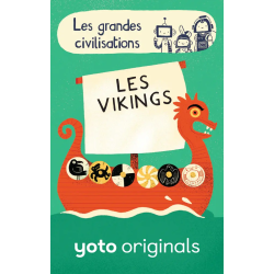 YOTO - PACK DE CARTES AUDIO - LES BRAINBOTS : LES GRANDES CIVILISATIONS