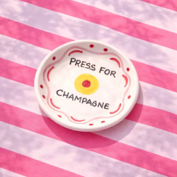 KULT COLLECTION - COUPELLE EN CÉRAMIQUE - PRESS FOR CHAMPAGNE