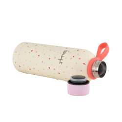 MR WONDERFUL - BOUTEILLE ISOTHERME - POIS COLORÉS