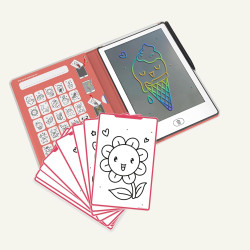 KIDYWOLF - TABLETTE À DESSIN KIDYDRAW MINI - KAWAII