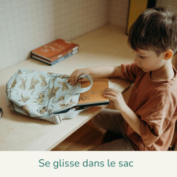 KIDYWOLF - TABLETTE À DESSIN KIDYDRAW MINI - ANIMALS AROUND THE WORLD