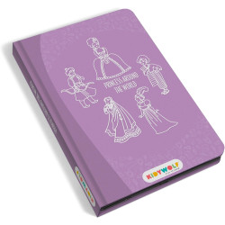 KIDYWOLF - TABLETTE À DESSIN KIDYDRAW MINI - PRINCESS