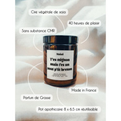  parfum musc blanc cire de soja