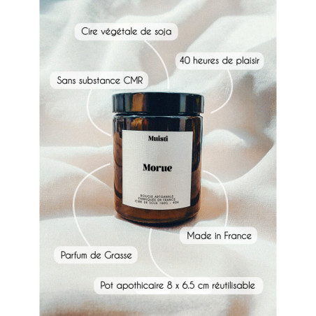  parfum musc blanc cire de soja
