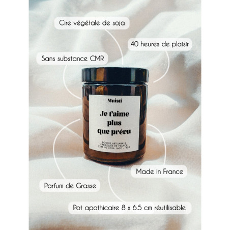  parfum musc blanc cire de soja
