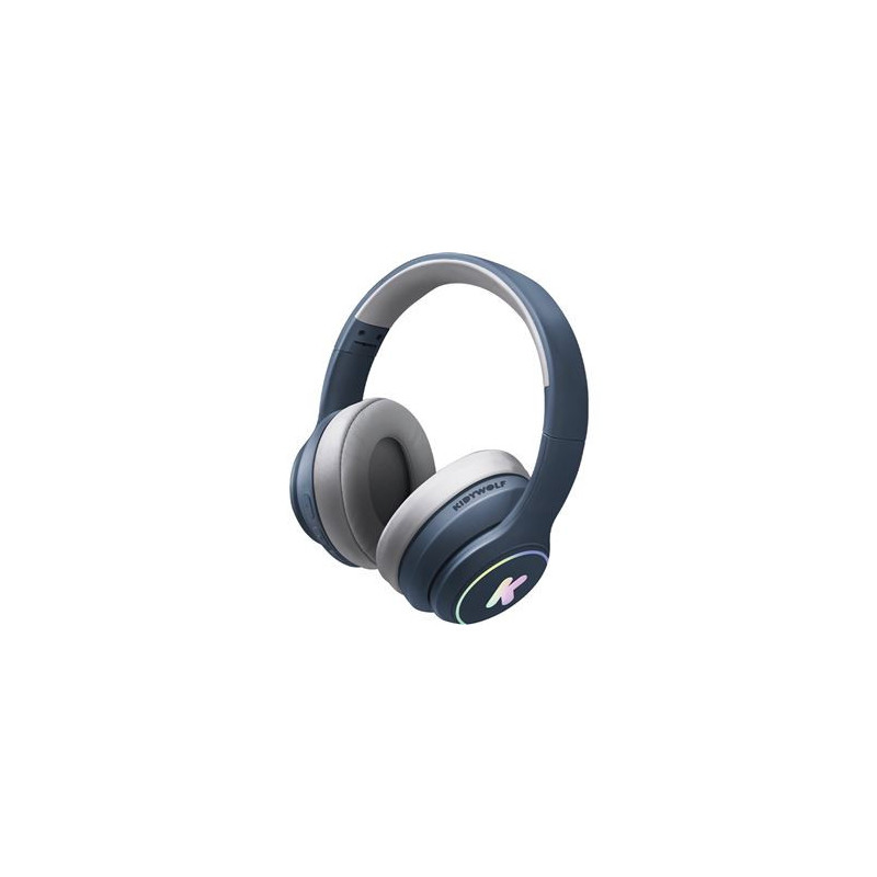 Kidywolf casque audio Bluetooth K-EARS Bleu pré-ado