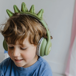Kidywolf casque audio KIDYEARS Dino oreilles aimantées enfant vue 3