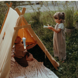 KIDYWOLF - KIDYFLASHLIGHT VERT - LAMPE TORCHE 3-EN-1 ENFANT RECHARGEABLE USB