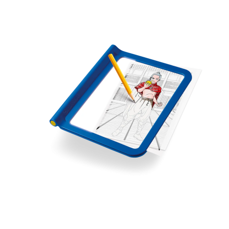 Tablette lumineuse enfant Kidydraw Pro bleu Kidywolf