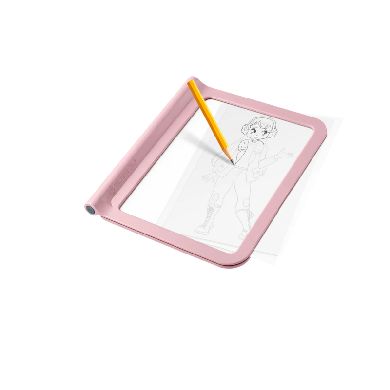 Tablette lumineuse enfant Kidydraw Pro rose Kidywolf