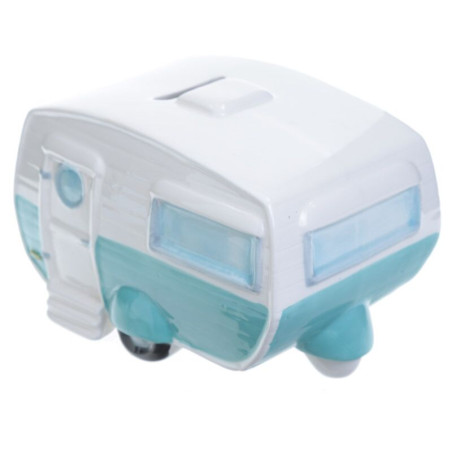 Tirelire en forme de caravane vintage Puckator