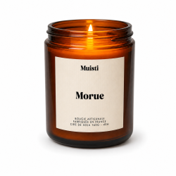 MUISTI - BOUGIE PARFUMÉE "MORUE" – MUSC BLANC – CIRE DE SOJA MADE IN FRANCE
